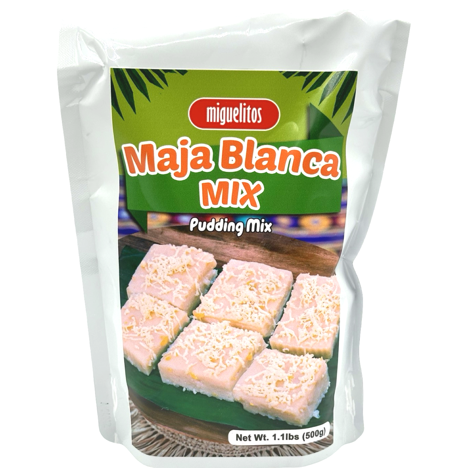 Miguelitos Instant Maja Blanca Premix - 550G (17.64oz) - Quick & Tasty Dessert