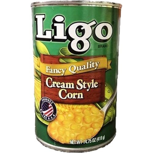 Ligo - High - Quality Creamy Style Corn, 14.75 OZ
