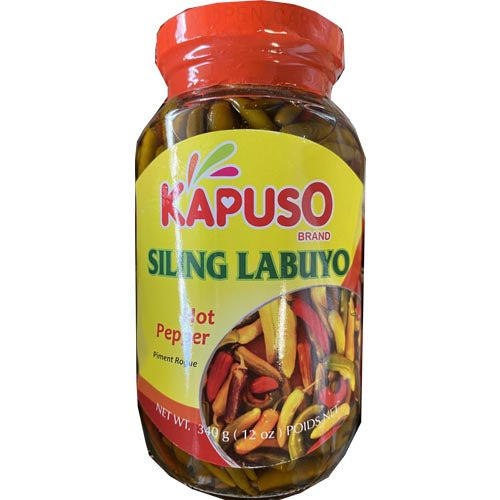 Hot Deal! 12 OZ Kapuso Brand Philippine Siling Labuyo Chili Peppers for Sauces