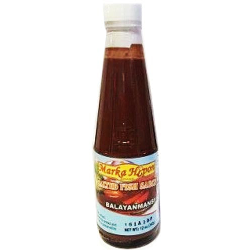 Marka Hipon 12 OZ Salted Fish Sauce with Zesty Lemon and Calamansi