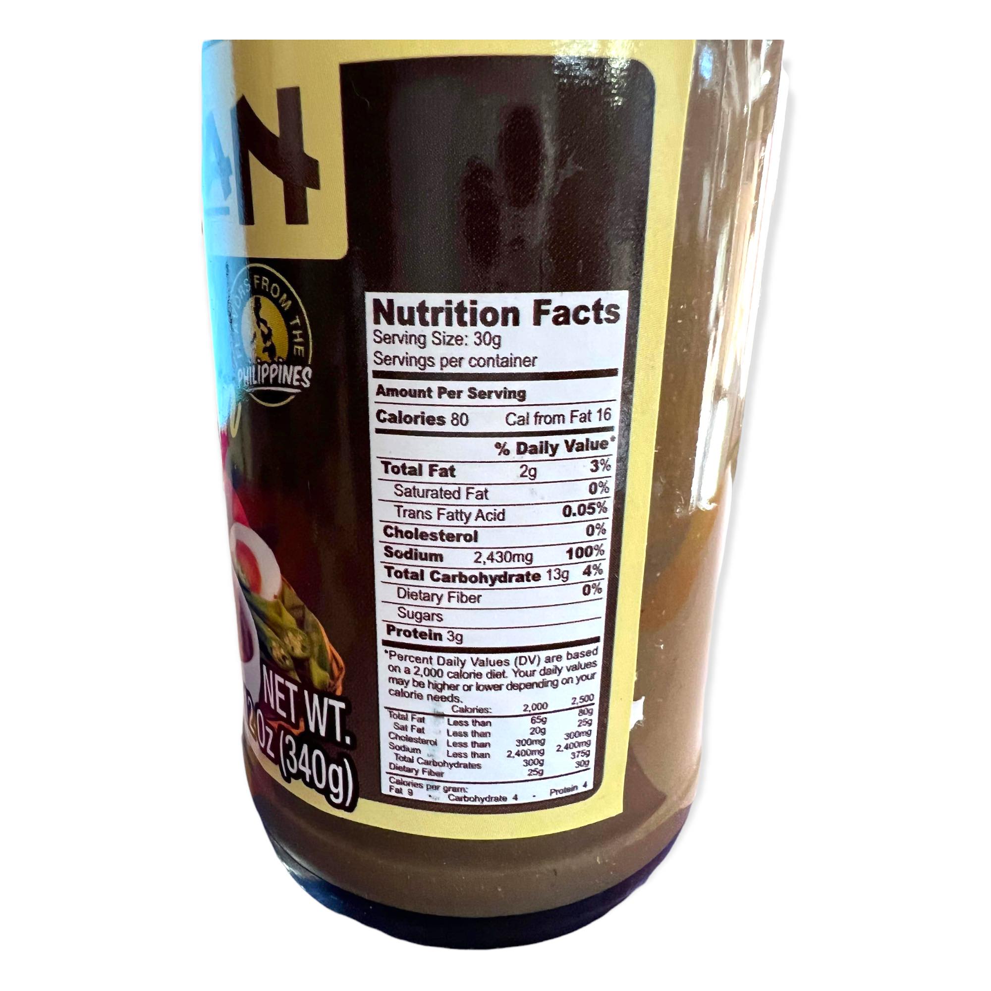 Hot Deal! Kamayan 340G Bagoong Balayan Anchovy Sauce for Your Dishes
