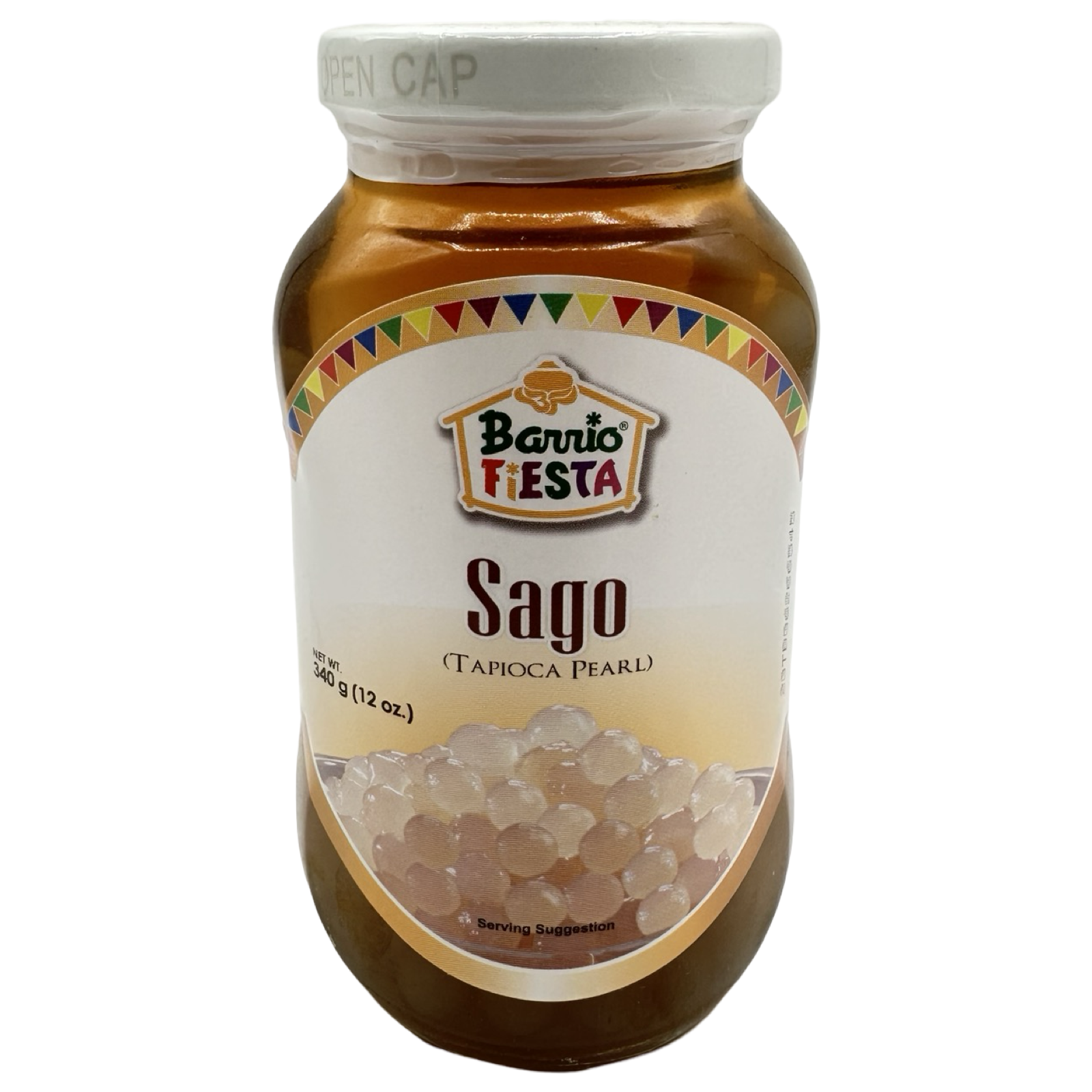 Barrio Fiesta Tapioca Pearl - 340g (12 OZ) - Tasty Treat!