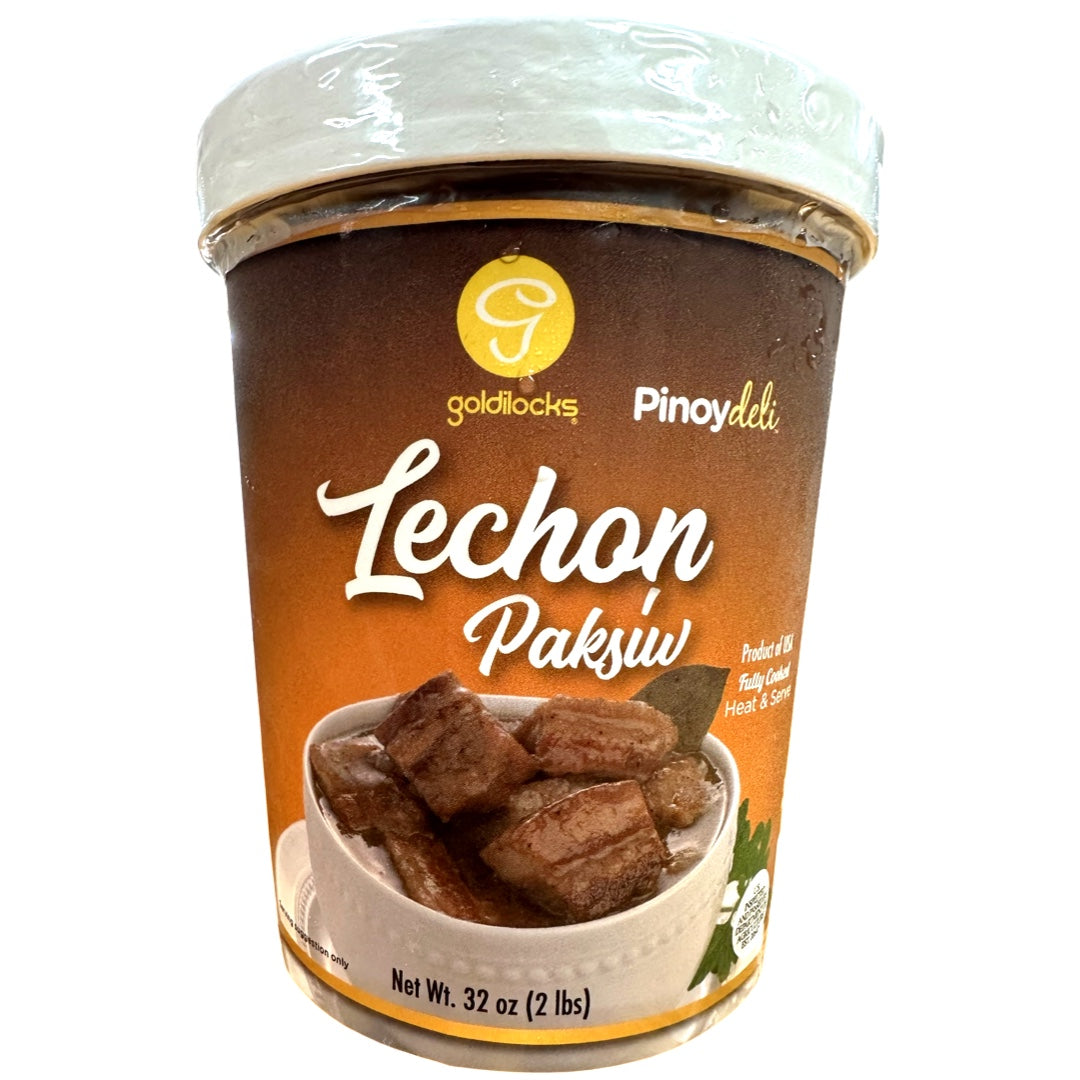 Delicious Goldilocks Fully Cooked 2 LBS Lechon Paksiw - Heat and Serve Meal