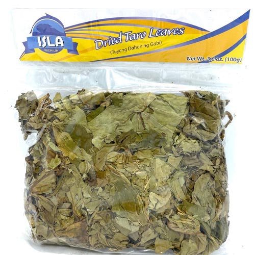 Isla Premium - 100g Dried Taro Leaves for Delicious Laing