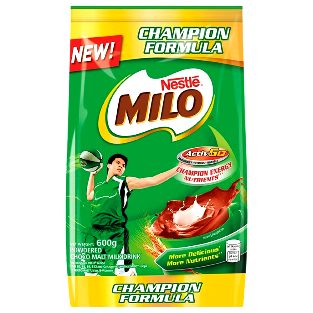 Get a Great Deal! 600 G Nestle Milo Chocolate Drink Powder Refill Pack