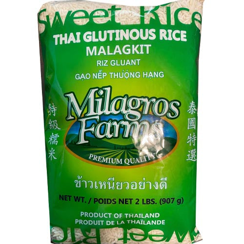 Milagros Farms Premium Thai Glutinous Rice - Malagkit Sweet Rice for Delicious Kakanin