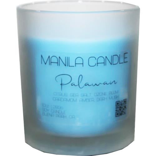 7 OZ Manila and Palawan Scented Soy Candle for Enhanced Aroma