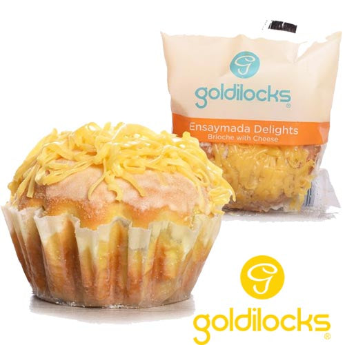 Delicious Goldilocks Ensaymada Delights: 3.09 OZ Brioche with Cheese for a Tasty Treat