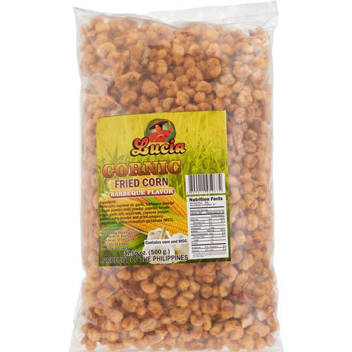 Lucia's 500G Bag of Fried Corn with Delicious Barbeque Flavor