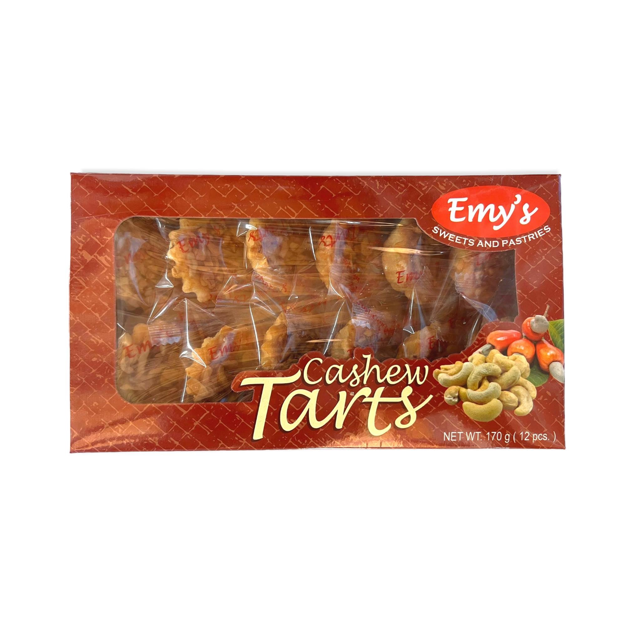 Hot Deal! Emy's 170 G Cashew Flavored Tart Desserts