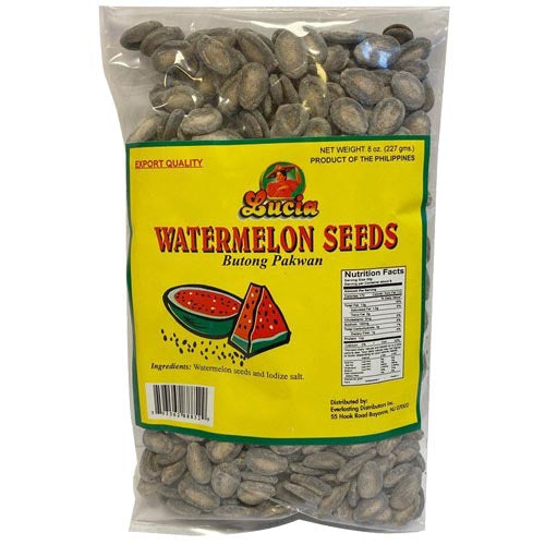 Lucia 8 OZ Watermelon Seeds - Butong Pakwan, Great Deal!