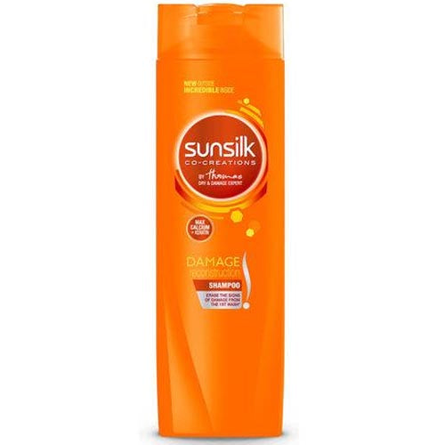 Sunsilk Co-Creations Shampoo: Orange 180 ML - Max Calcium & Keratin for Hair Damage Reconstruction