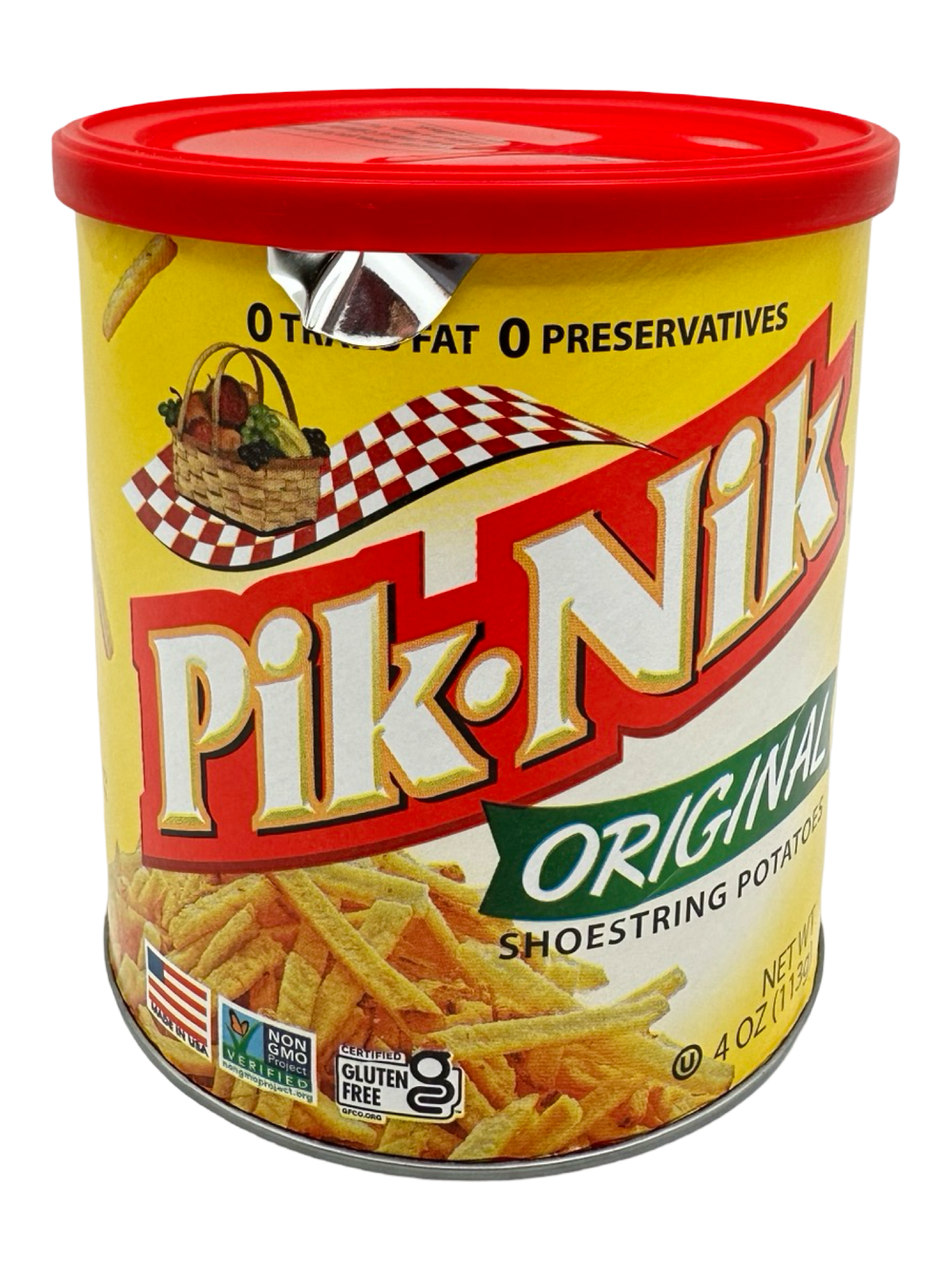 Pik-Nik Original Shoestring Potatoes - 4 OZ (Small), Tasty Snack Deal
