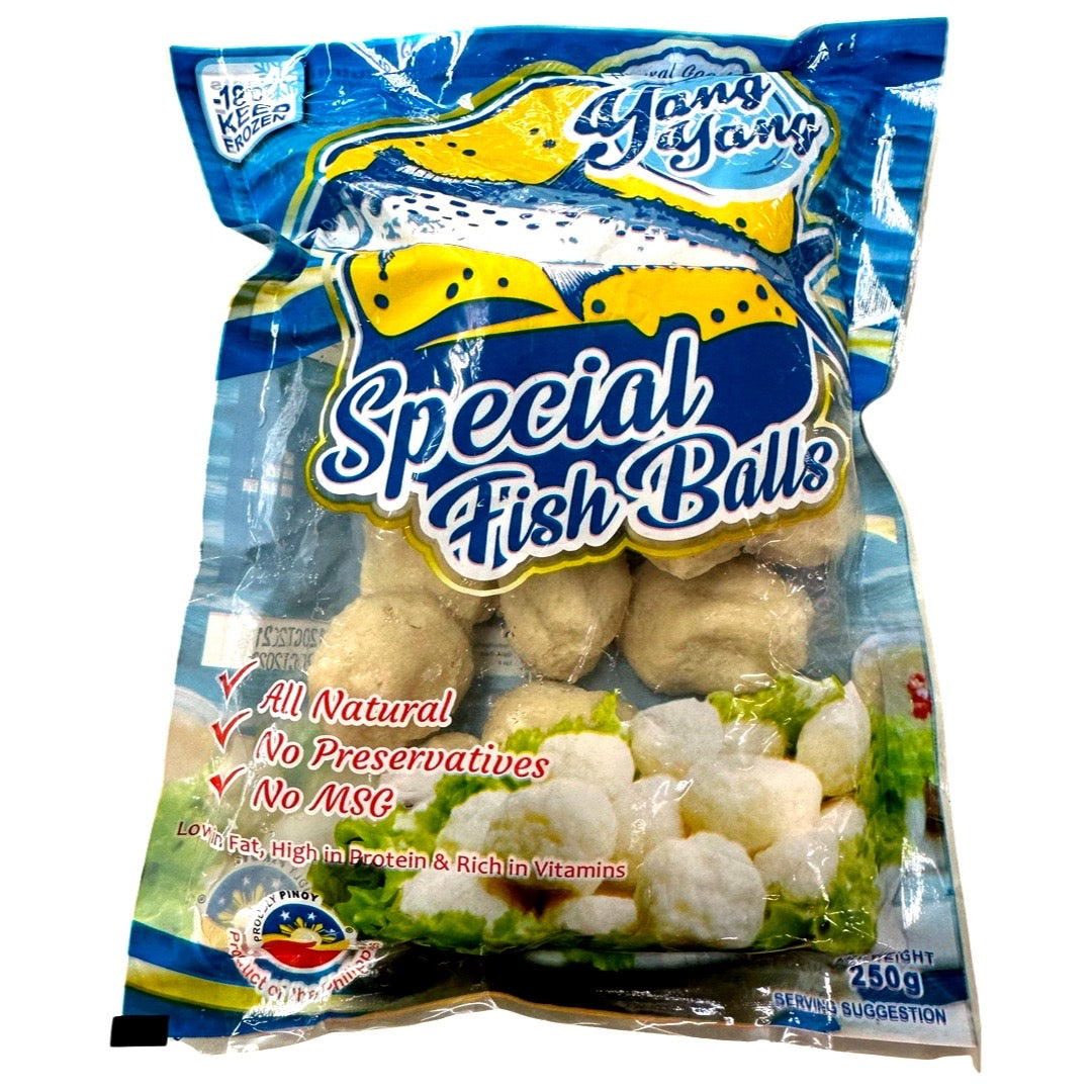 Yang Yang's Special 250G Round Fish Balls - Exclusive Offer