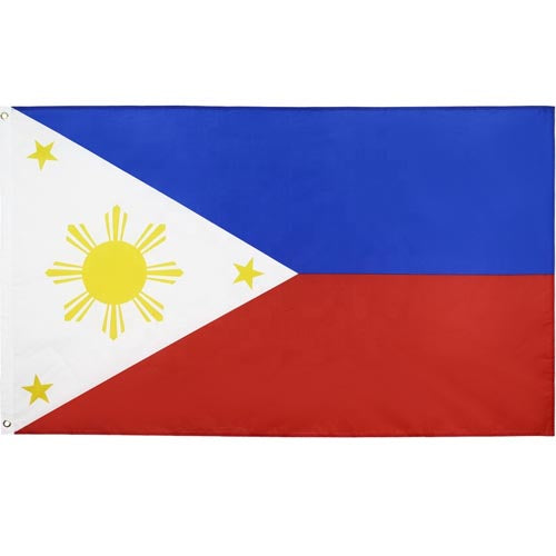 3x5 Ft (90x150 cm) Printed Polyester Flag of the Philippines