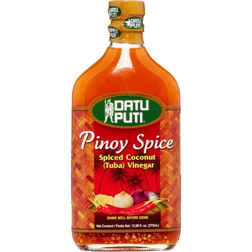 Datu Puti Spiced Coconut Tuba Vinegar - 12.68 FL OZ Pinoy Flavor