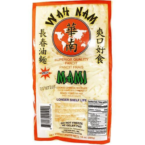 Wah Nam Fresh Mami - Premium Stir - Fry Chinese Noodles (14 OZ)