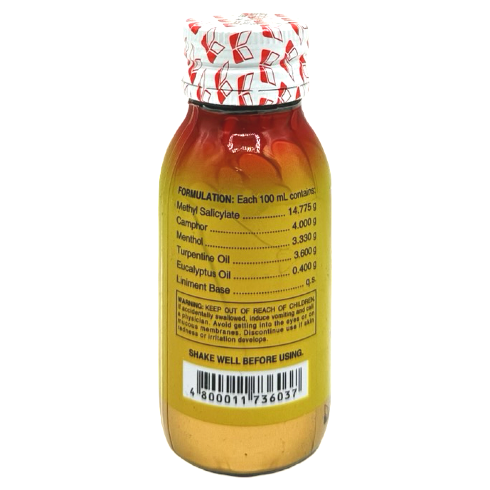 Omega Methyl Salicylate Camphor Menthol Liniment: Instant & Long - Lasting Pain Relief Solution