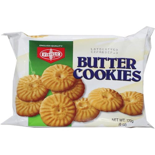 Special Offer! 170 G Pack of Fibisco Butter - Flavored Cookies
