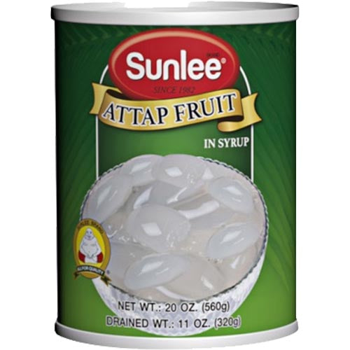 Sunlee Brand - 20 OZ Attap Fruit in Syrup - Must - Try Asian Delight