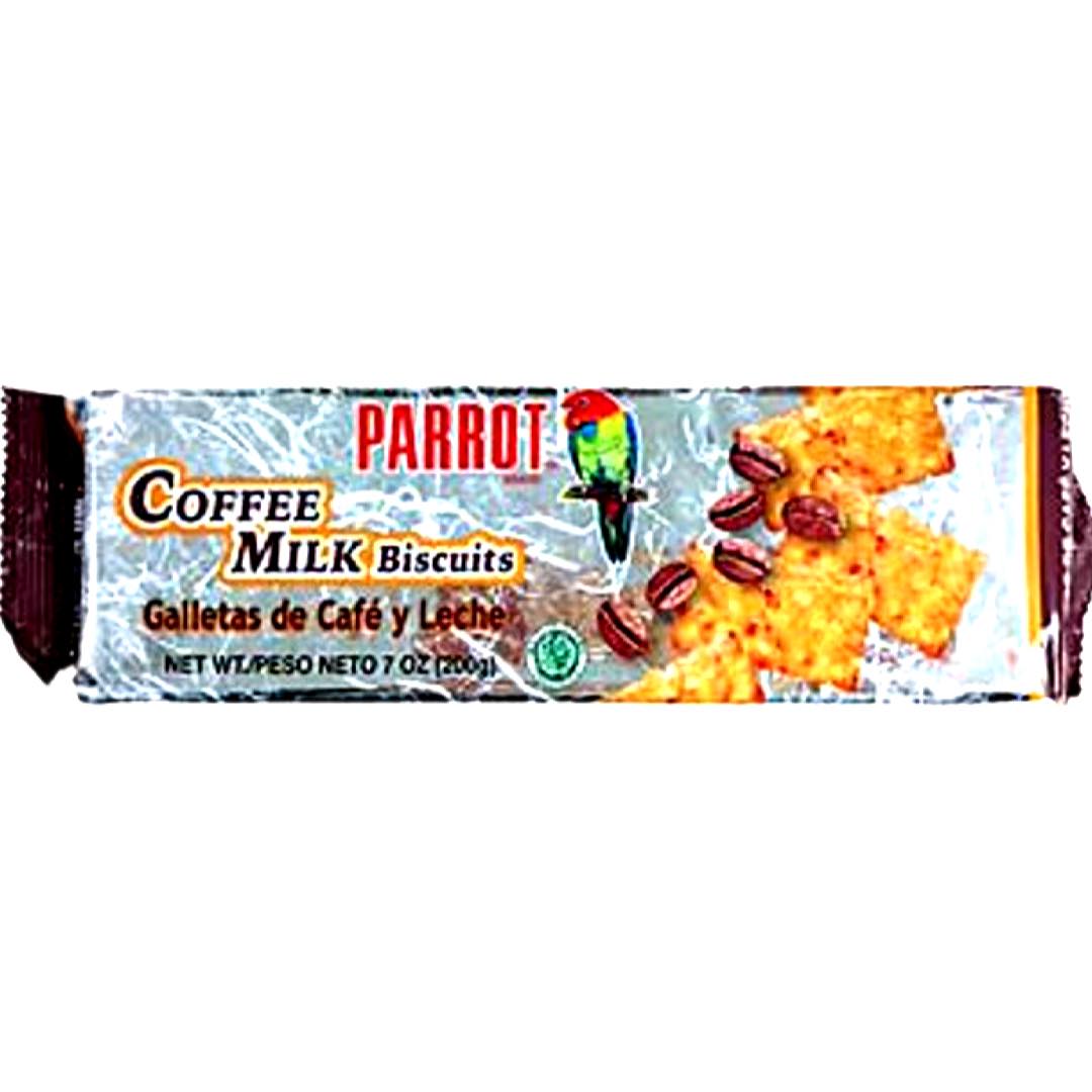 Parrot Premium Coffee Milk Biscuits - 200 Gram Pack
