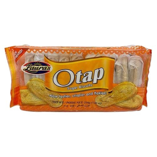 Laura's Delicious Otap Sugar Biscuits - 210g Pack, A Must - Try Filipino Treat