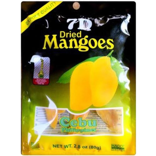 7D Dried Mangoes from Cebu, Philippines - A Tasty Treat