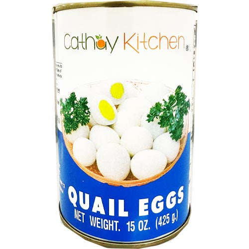 Cathay Kitchen Premium 15 OZ Quail Eggs for Delightful Dishes