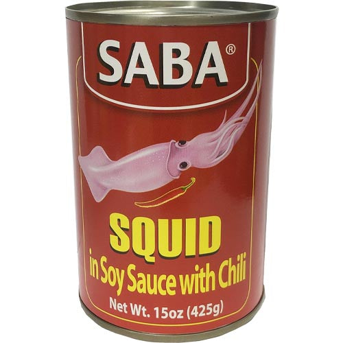 Saba Chili Soy Sauce Squid - A Tasty Filipino Delight