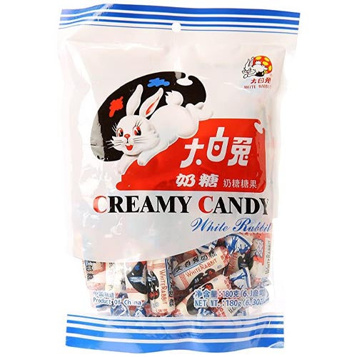 180 G White Rabbit Creamy Candy - Tasty Treat!