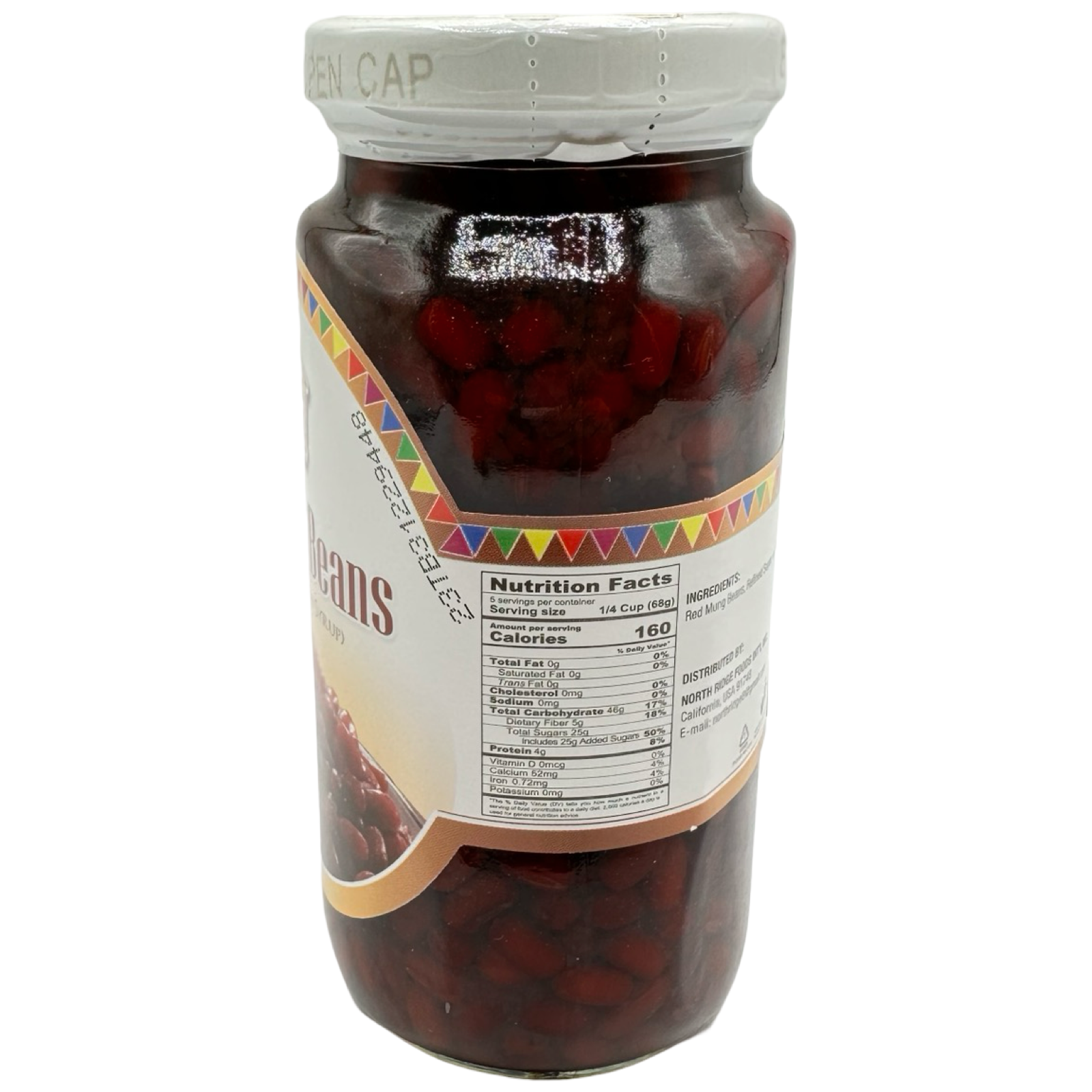 Barrio Fiesta Red Mung Beans in Syrup - 340 G (12 OZ) - Delicious & Nutritious