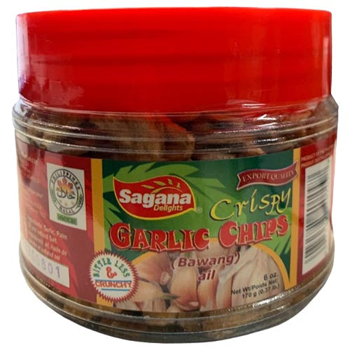 Sagana - 6 OZ Crispy Garlic Chips: A Flavorful Snack