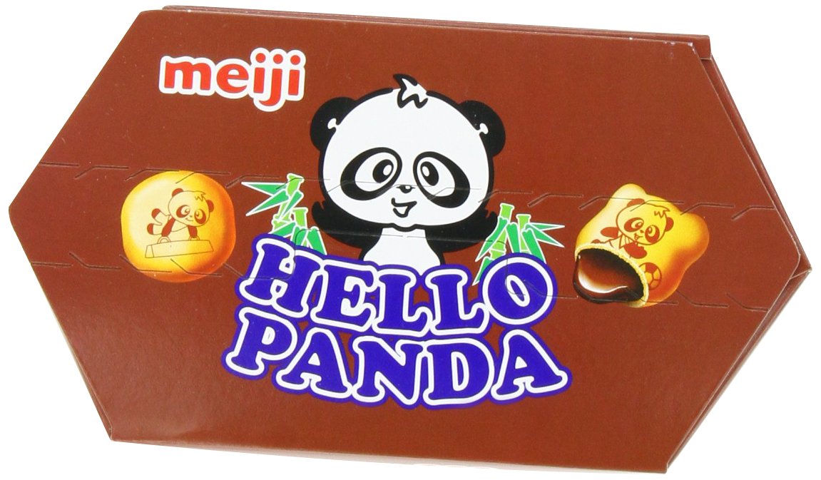 Meiji Hello Panda Chocolate Biscuits - 9.1 OZ, 10-Pack - Irresistible Snack Deal