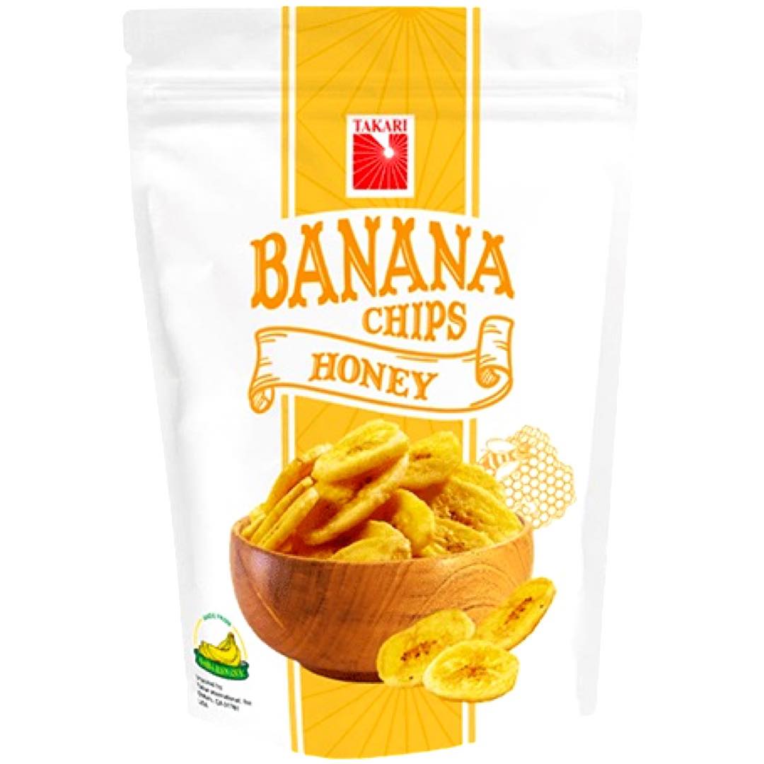 Takari Honey - Flavored 2 - OZ Banana Chips