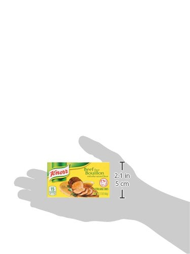 Knorr Beef Bouillon Cubes - 2.5 OZ Pack, Get Real Beef Flavor!