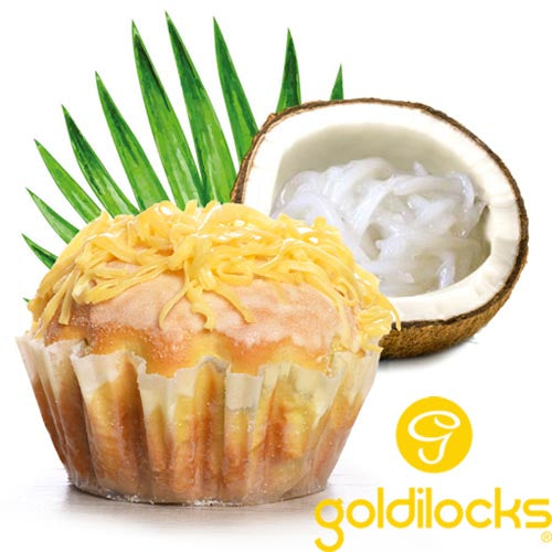 Goldilocks Macapuno Ensaymada Brioche with Cheese & Coconut - 150 G - Tasty Delight