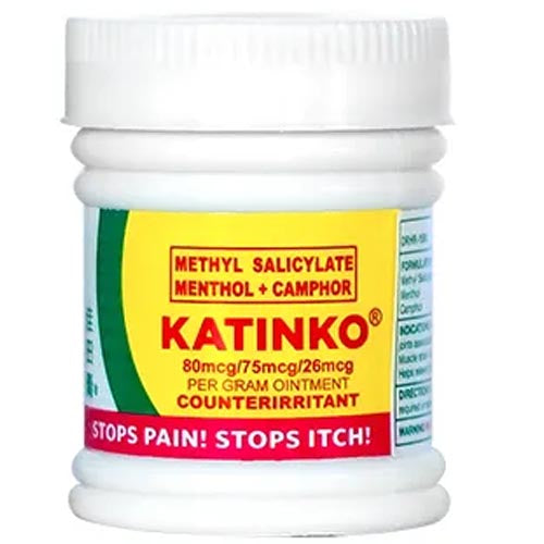 Katinko Ointment: Big 30G - Relieve Pain and Itch with Methyl Salicylate, Menthol & Camphor