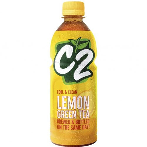 C2 Cool & Clean Lemon Green Tea - Refreshing 500 ML Beverage