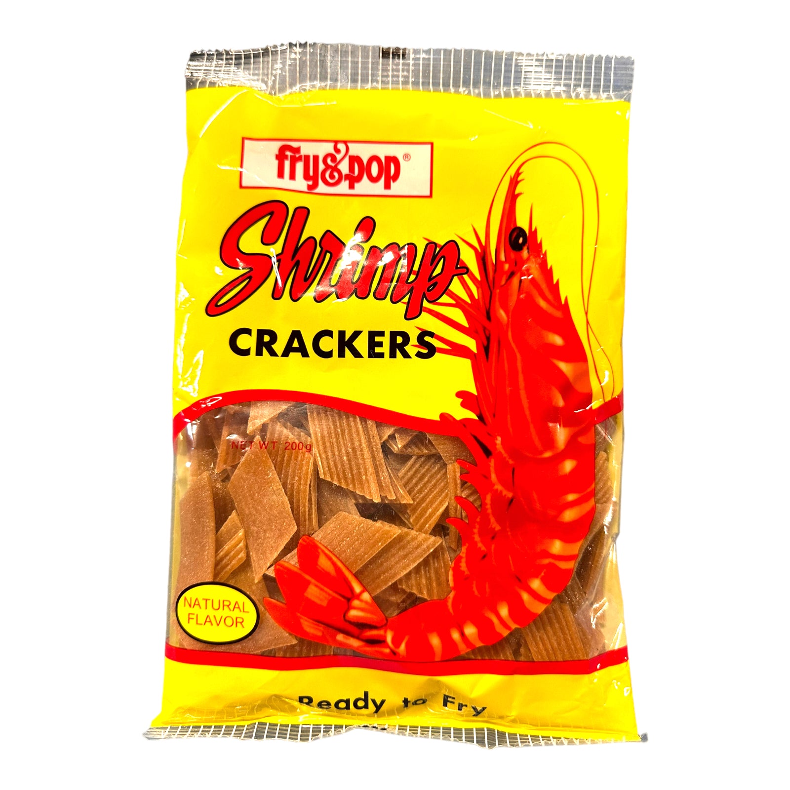 Fry & Pop! 200g Ready-to-Fry Crunchy Shrimp Crackers