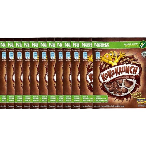 Nestle Koko Krunch Wheat Chocolate Baon Pack - 12 Packs (180 G) - Grab Yours Now!