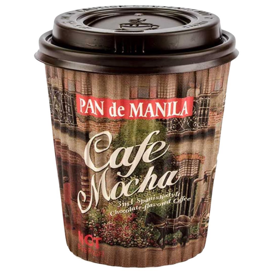 Pan de Manila 2-Pack Cup: 3-in-1 Spanish Style Cafe Mocha Chocolate Flavored Coffee