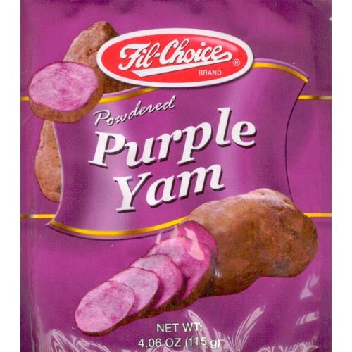 Fil Choice Brand Ube Powder - 115 G - Ready-to-Use Purple Yam Powder for Baking and Desserts