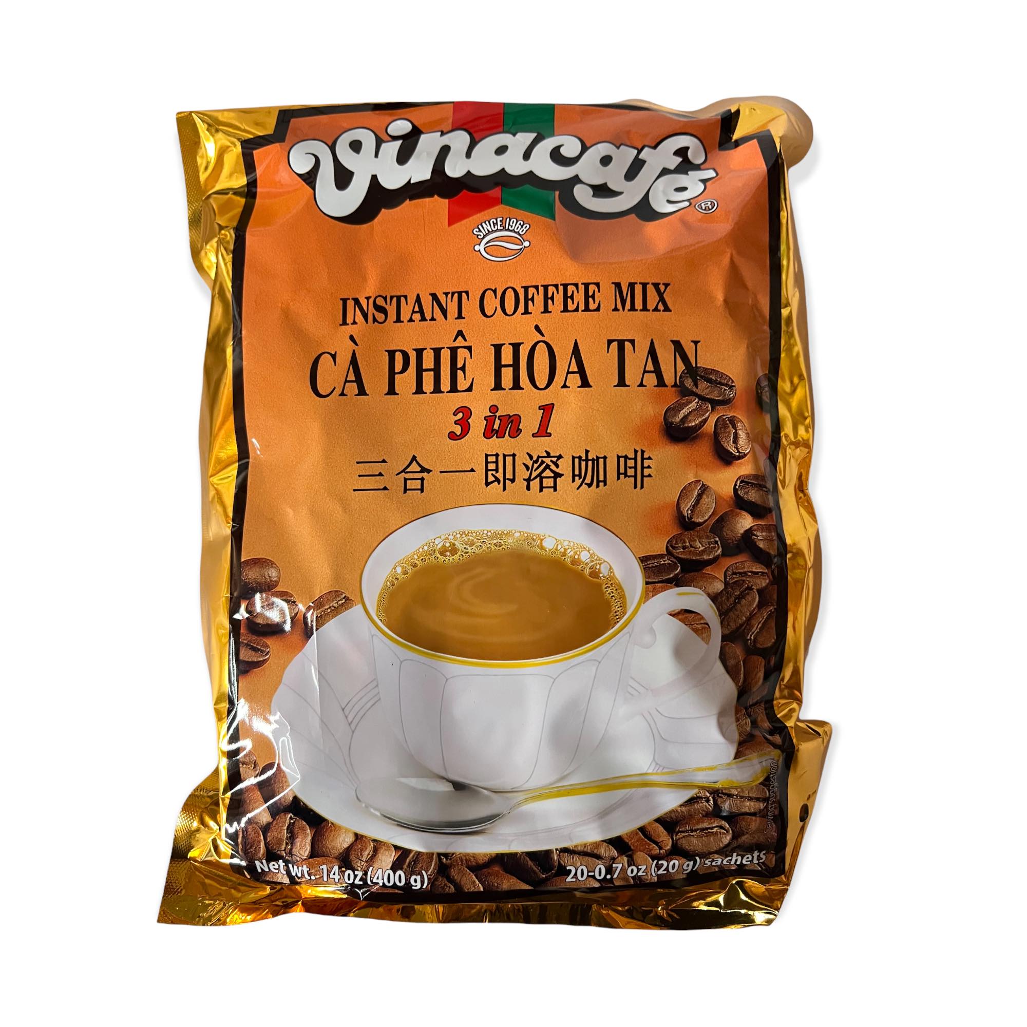 Vinacafe 3-in-1 Instant Coffee Mix - 400G (Great Deal!)