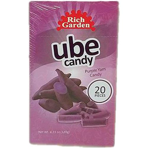 Rich Garden Purple Yam Candy - 20 Pieces, 120 G - Delicious Instant Treats