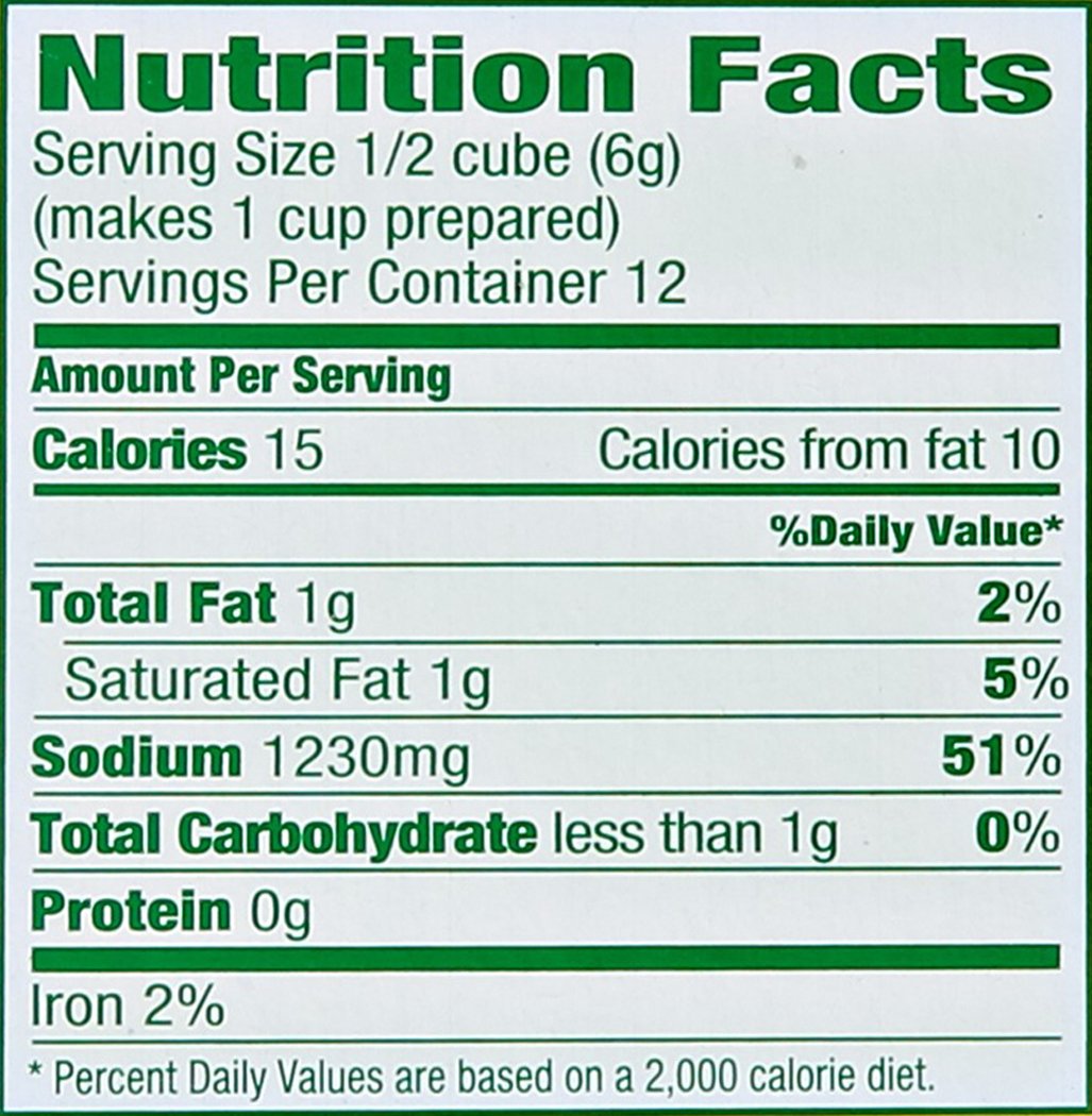 Knorr Chicken Bouillon Cubes - 2.5 OZ (Great Deal!)