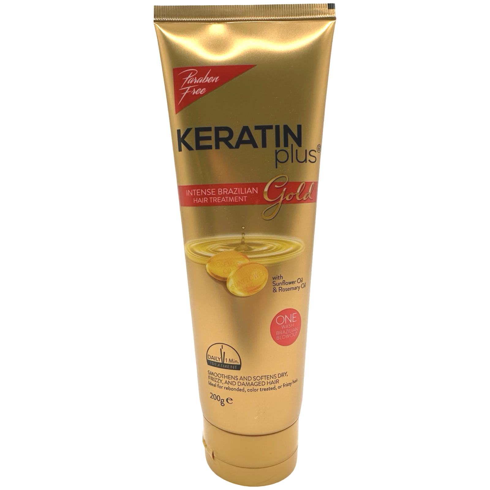 Gold Keratin Plus - Premium 200G Intense Brazilian Hair Treatment