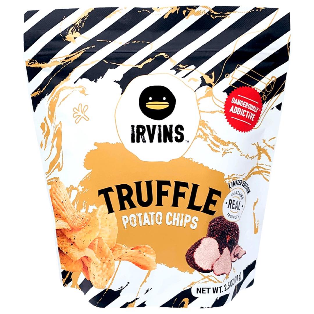 Irvins 70G Truffle Potato Chips - Tasty Delight