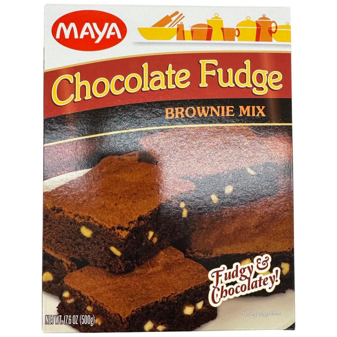 Maya Big-Size 500 G Chocolate Fudge Brownie Mix - Perfect for Baking Delights