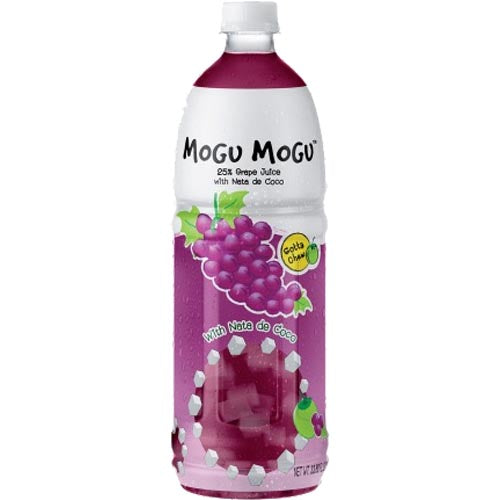 Mogu Mogu Grape Juice with Nata De Coco - 1000 ML: Refreshing Deal