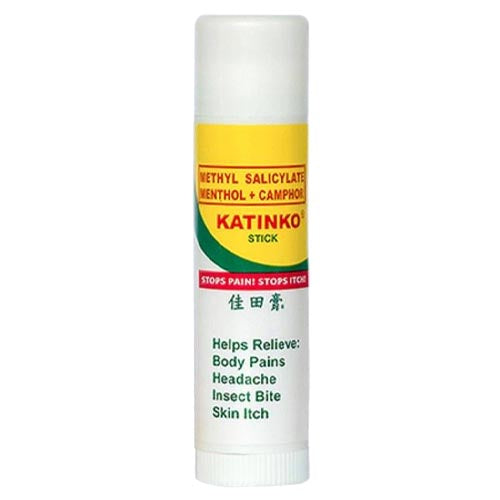 Katinko Stick - Methyl Salicylate, Menthol & Camphor for Pain and Itch Relief - 10G